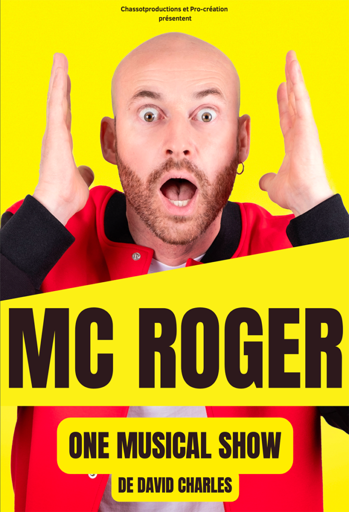 affiche mc roger one musical show cinevox theatre avignon