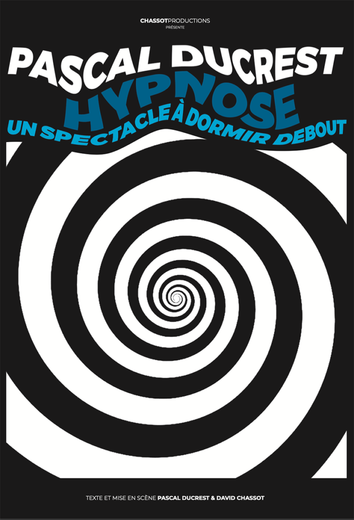 affiche pascal ducrest hypnose cinevox théâtre avignon